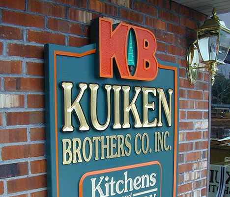 3D Carved Letters Sign