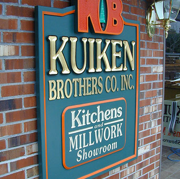 3D Carved Letters Sign