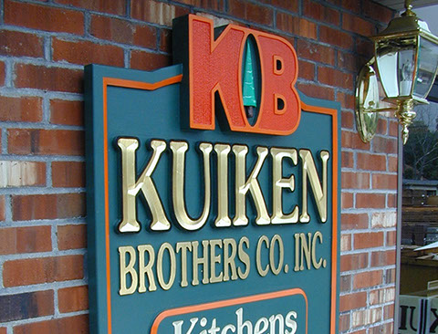 3D Carved Letters Sign