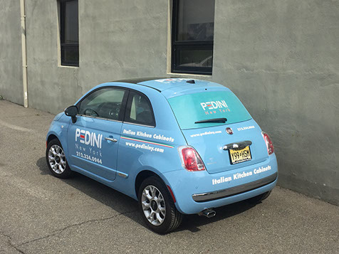 Vehicle Lettering Cut Vinyl Car