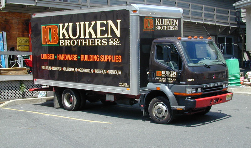 Truck Lettering cut vinyl