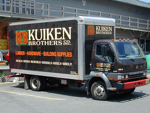 Truck Lettering cut vinyl
