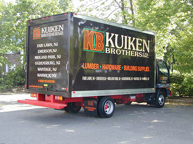 Truck Lettering Truck Lettering cut vinyl