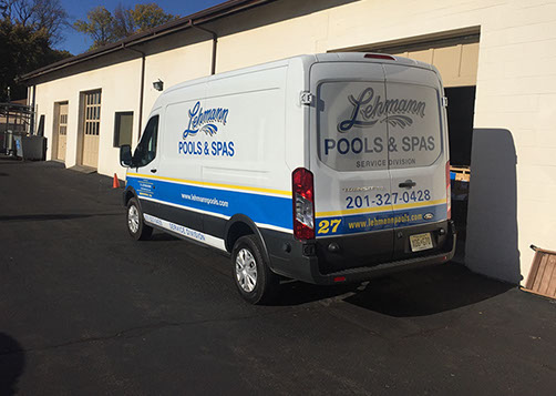 Printed and die cut vinyl on vehicle