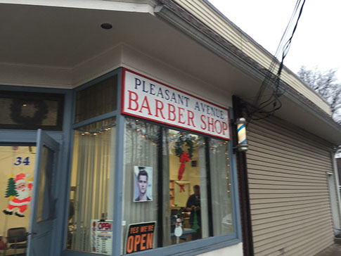 Cut vinyl on acrylic sign