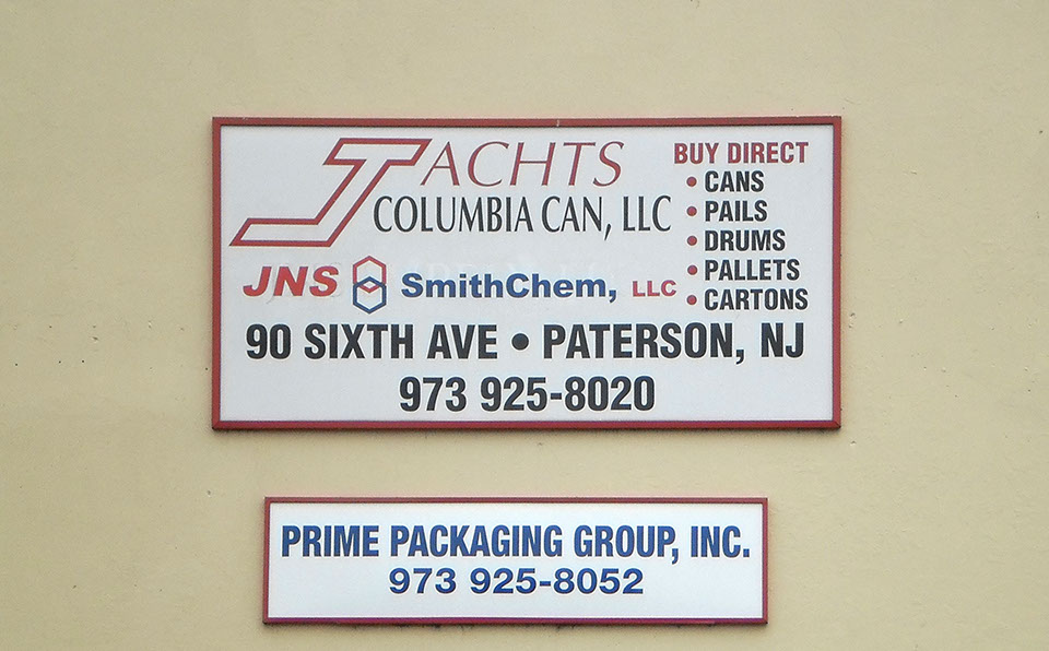 Cut Vinyl on Commercial Panel Sign