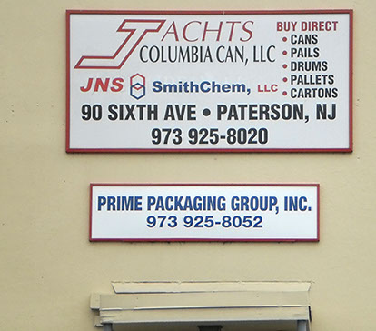Cut Vinyl on Commercial Panel Sign