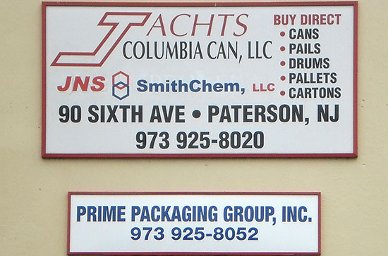 Cut Vinyl on Commercial Panel Sign