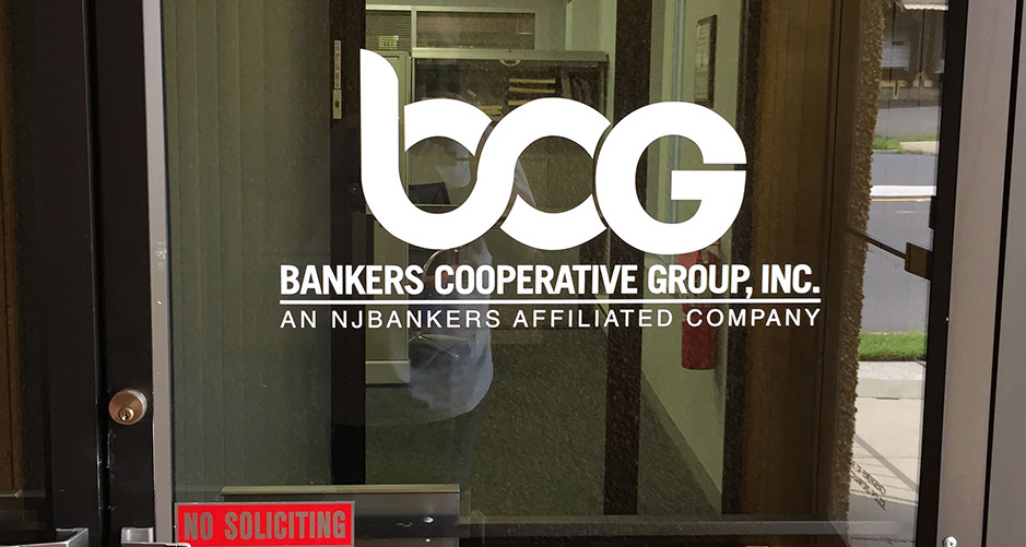 Cut Vinyl on glass door