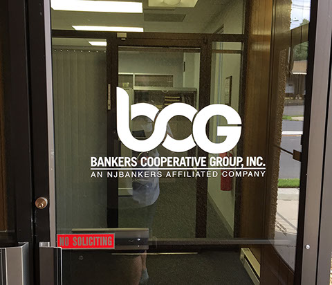 Cut Vinyl on glass door