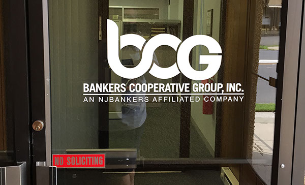 Cut Vinyl on glass door