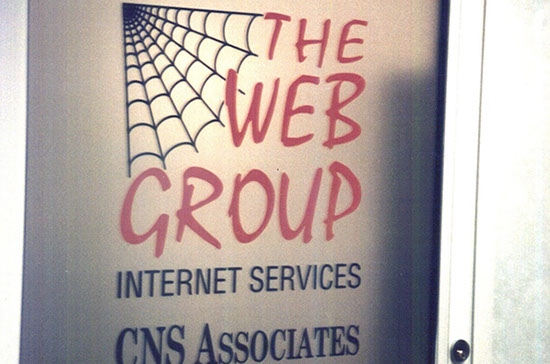 Crystal frosted vinyl and cut vinyl graphic