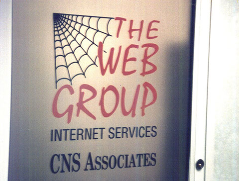 Crystal frosted vinyl and cut vinyl graphic