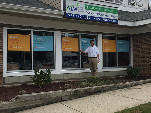 Wrap Window Sign Digital printed vinyl wrap