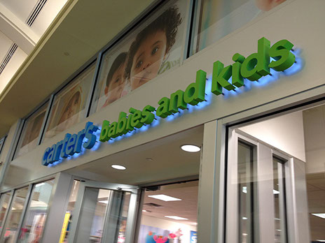 Halo Lit Channel Letters Sign