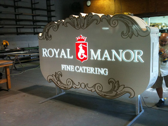 3D Push Through Letters