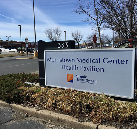 Cut vinyl graphics light box